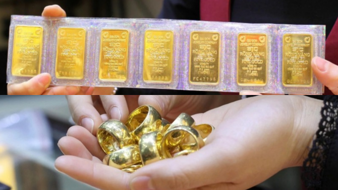 Giá vàng hôm nay 'lùi sâu' với phiên trước: Bảng giá mới nhất BTMC, SJC, DOJI,... Dấu hiệu tăng 4 tuần liên tục?
