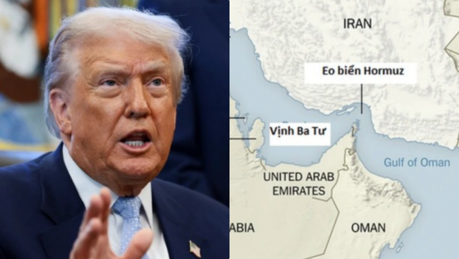 Ông Trump nói gì khi Iran mở lại eo Hormuz? Thị trường dầu chao đảo nhưng Mỹ quyết 'không lung lay'