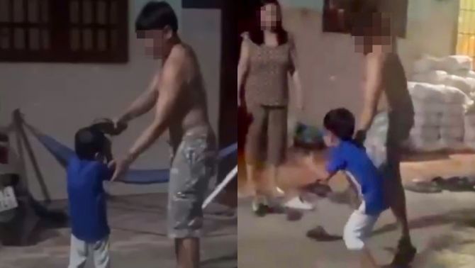 Người cha cầm dép đánh vào mặt con 3 tuổi ở TP HCM giải thích lý do ra tay, đã làm việc với công an
