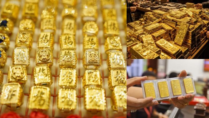 Giá vàng chiều 17/4: Vàng SJC, nhẫn 9999, BTMC, BTMH, Doji, Phú Quý phục hồi trở lại, dự báo xu hướng tuần tới?