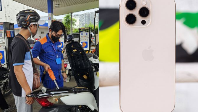 Bảng giá xăng dầu hôm nay 18/4: Giá dầu giảm mạnh liên tiếp, giá xăng RON95, E5 RON92 vẫn rẻ, giá iPhone 16 ra sao?