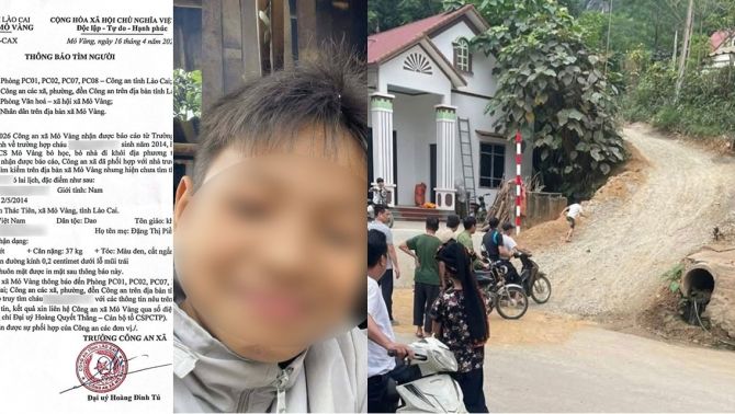 Lào Cai: Người bố khai lý do đánh nam sinh 12 tuổi rồi vứt thi thể trên đồi, xuất hiện chi tiết khó tin
