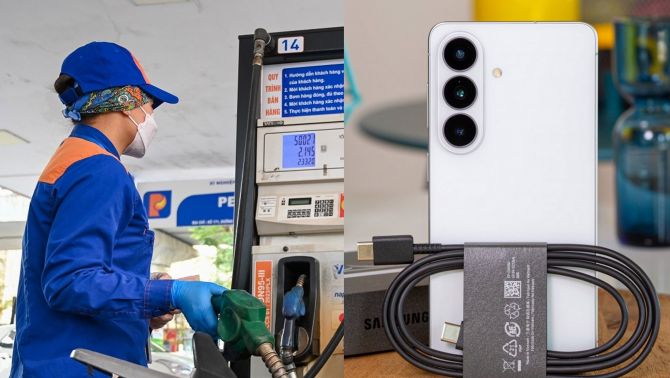 Giá xăng dầu Petrolimex trưa hôm nay 20/4: Giá xăng RON95, E5 RON92, dầu diesel đều rẻ, giá điện thoại Samsung ra sao?