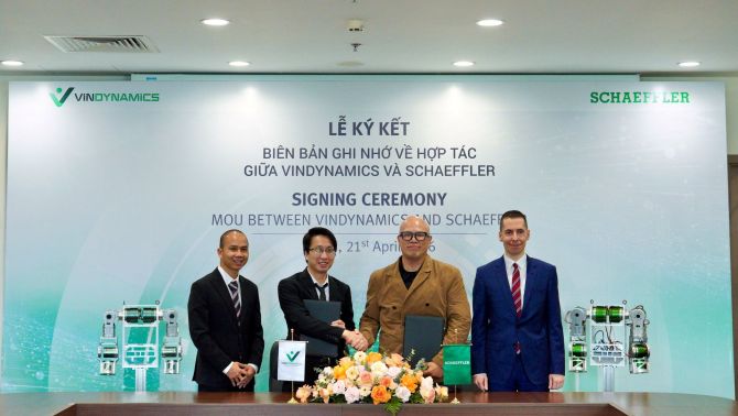 VINDYNAMICS HỢP TÁC VỚI TẬP ĐOÀN SCHAEFFLER PHÁT TRIỂN ROBOT HÌNH NGƯỜI