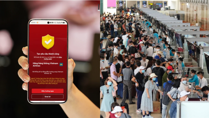 Đi máy bay dịp lễ 30/4 - 1/5: Sân bay Nội Bài khuyến cáo check-in qua VNeID để tránh chờ lâu 