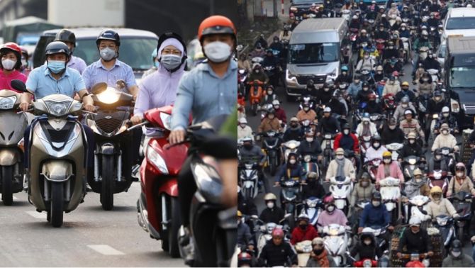 Hà Nội dự kiến cấm xe máy xăng theo giờ ở vùng lõi Hoàn Kiếm: Chi tiết thời gian và 11 phố thí điểm