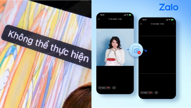 Từ hôm nay, Zalo chặn chụp màn hình và lưu ảnh đại diện: Thực hư ra sao?