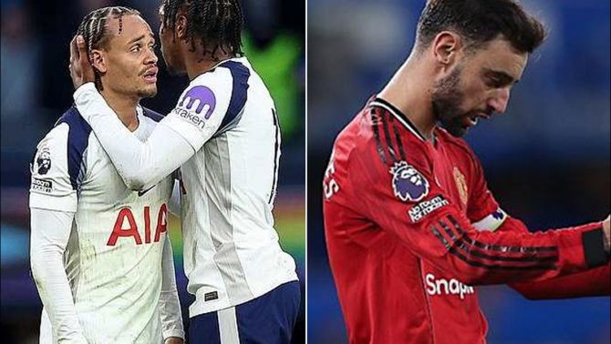 Kết quả bóng đá Ngoại hạng Anh hôm nay 24/4: Tottenham rơi xuống 'vực thẳm', Man Utd nhận tin vui?