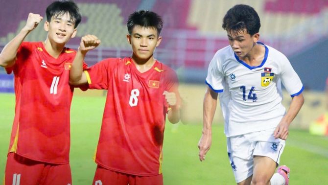 Kết quả bóng đá VCK U17 Đông Nam Á 2026 hôm nay 24/4: ĐT Việt Nam đại thắng; ĐT Lào thảm bại