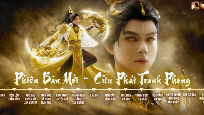 Khám phá bản cập nhật “Cửu Phái Tranh Phong” của Thiên Long Bát Bộ VNG