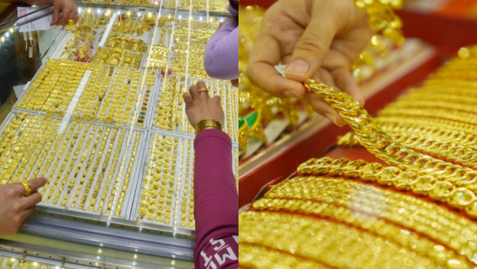 Giá vàng hôm nay 25/4: Bất ngờ bật tăng chỉ sau 1 đêm, thị trường chênh lệch hàng chục triệu đồng