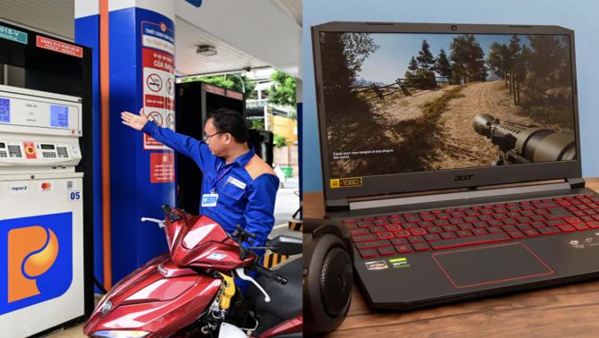 Giá xăng dầu trưa nay 25/4 đồng loạt giảm giá cực sâu, giá các mẫu Laptop Gaming hot nhất 2026 ra sao?
