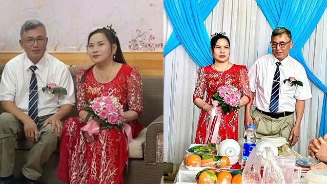 Đám cưới đặc biệt của chú rể 71 tuổi, cô dâu 66 tuổi ở Lào Cai, 11 người con tưng bừng mở cỗ ăn mừng