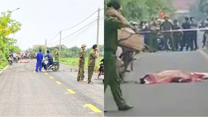 Thông tin đáng chú ý về người phụ nữ bán thịt lợn tử vong trên đường, hiện trường nhiều bất thường