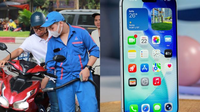 Giá xăng dầu hôm nay 26/4: Dầu thế giới tăng mạnh, dầu diesel giảm hơn 4.300 đồng/lít 1 tuần, giá iPhone chính hãng rẻ