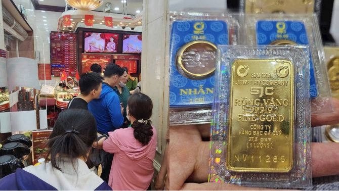 Cập nhật giá vàng hôm nay 26/4: Vàng SJC và nhẫn diễn biến lạ, nhà vàng bán không giới hạn