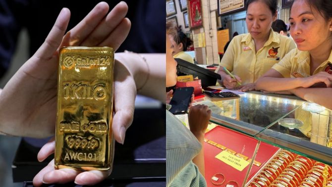 Giá vàng hôm nay (sáng 26/4): Bảng giá vàng SJC, nhẫn 9999, DOJI, BTMC, Phú Quý, Mi Hồng, chưa có dấu hiệu phục hồi