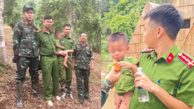 Phép màu xuất hiện với bé trai 3 tuổi Thái Nguyên mất tích suốt 18 giờ, tìm thấy con ở nơi ít ai ngờ