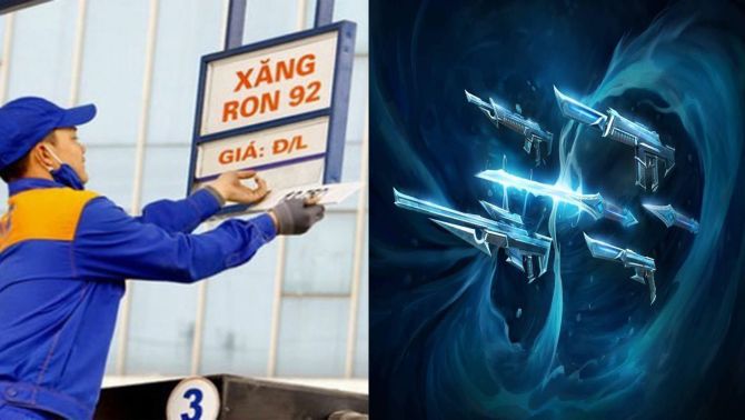 Giá xăng RON95 trưa nay 28/4 giảm về dưới 23.000đ/lít, dầu vẫn giảm sâu, giá bán bundle Valorant Kuronami 2.0 ra sao?