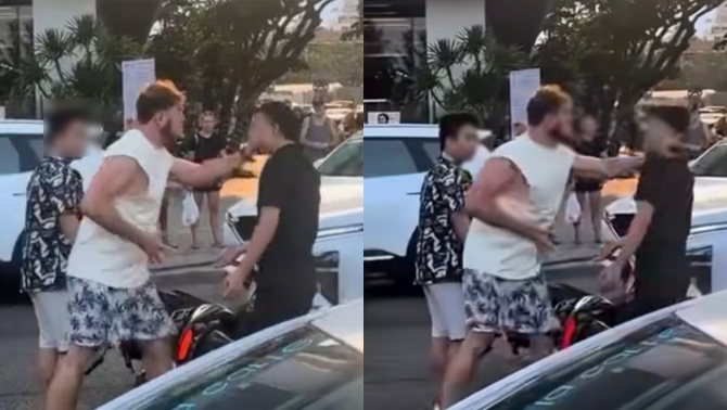 Nguồn cơn vụ người đàn ông nước ngoài lao vào đá ô tô, tát tài xế ở Đà Nẵng khiến CĐM bức xúc