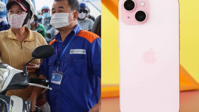 Giá xăng dầu chiều hôm nay 29/4: Xăng RON95 tăng, dầu diesel tăng gần 1.500 đồng/lít, giá iPhone 15 có ảnh hưởng không?