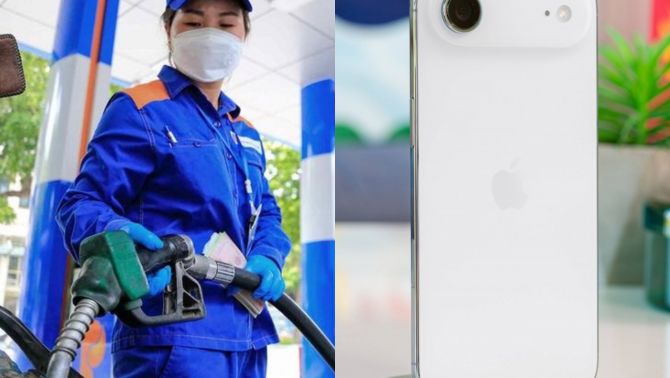 Bảng giá xăng dầu Petrolimex hôm nay 29/4: Xăng RON95 23.751 đồng/lít, xăng RON92 22.626 đồng/lít, iPhone Air rẻ