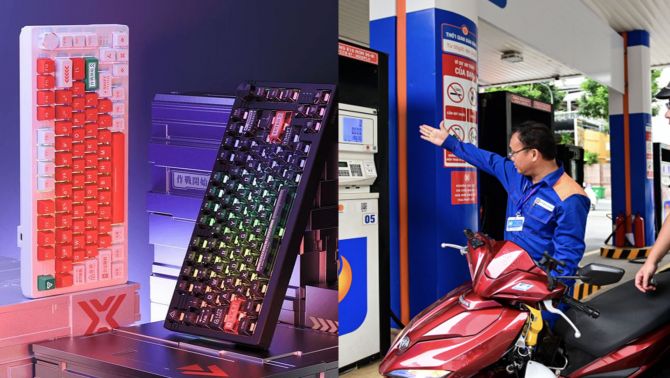 Bảng giá xăng dầu ngày 1/5: Xăng RON95, dầu diesel rẻ nhất khu vực, bàn phím DAREU giá chỉ bằng vài lần đổ đầy bình