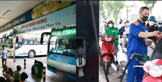 Giá xăng dầu trong nước hôm nay tăng mạnh sau điều chỉnh: Cập nhật giá vé xe khách dịp lễ 30/4 - 1/5 mới nhất