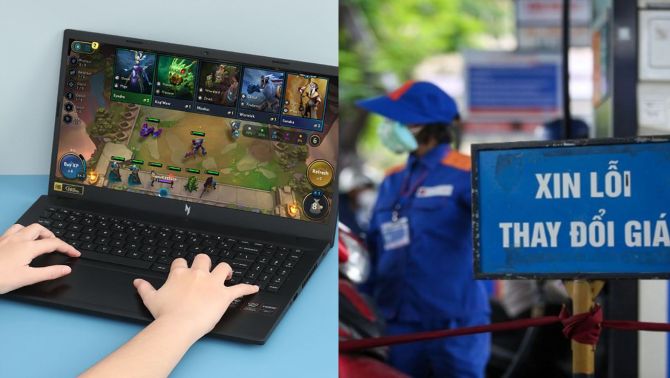 Giá xăng dầu trưa nay 30/4: dầu Diesel vọt lên 28.000đ/lít, xăng vẫn rẻ, chốt ngay các mẫu laptop gaming dưới 25 triệu