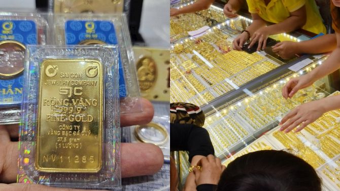 Giá vàng hôm nay (chốt phiên 1/5): Vàng SJS, nhẫn 9999 neo cao, thế giới sụt giảm, kịch bản mới dần lộ diện