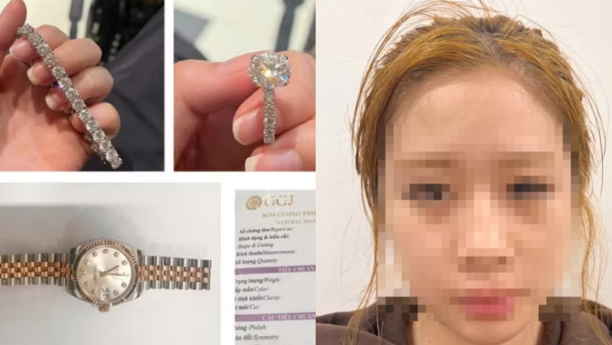 Thông tin bất ngờ về gia thế ‘tiểu thư’ trộm 10 tỷ đồng trang sức của mẹ bạn trai, hé lộ lời khai