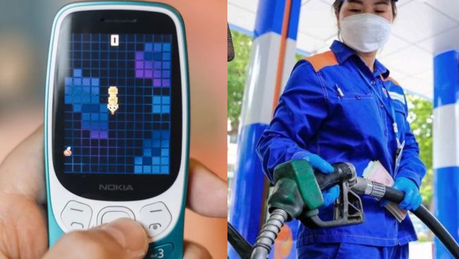 Bảng giá xăng dầu chiều hôm nay 2/5: Xăng RON92 rẻ hơn đỉnh 8.000 đồng/lít, đầy bình bằng chiếc Nokia