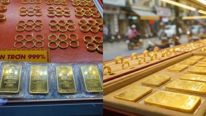 Giá vàng hôm nay (chốt phiên 3/5): Vàng SJC, nhẫn 9999 lao dốc cuối tuần, người mua tuần trước bán ra mất gần 6 triệu