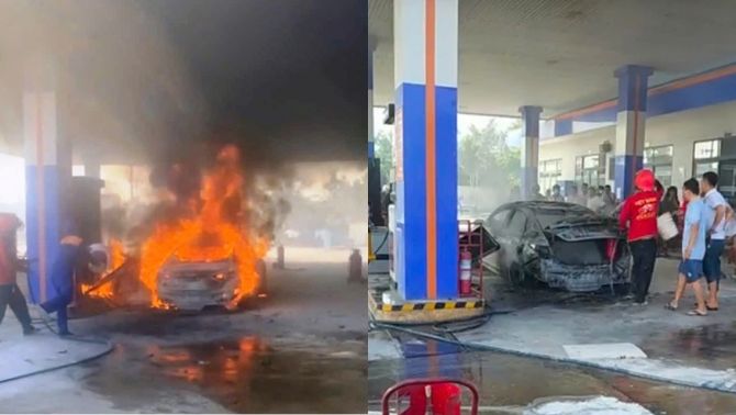 Lời thú nhận của tài xế về lý do không mở cửa cứu 2 nạn nhân vụ cháy ô tô ở Đà Nẵng, công an nói gì?