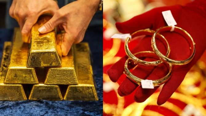 Giá vàng hôm nay (chốt phiên 4/5): Vàng SJC, nhẫn 9999 đổi giá, vàng thế giới lao dốc, chênh lệch mua bán neo cao
