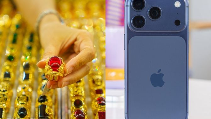 Cập nhật giá vàng hôm nay chiều 5/5: Vàng nhẫn, vàng miếng lao dốc iPhone 17 Pro rẻ ngang 2 chỉ vàng