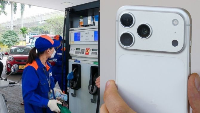 Bảng giá xăng dầu hôm nay 7/5: Xăng RON95, RON92 vẫn trong vùng rẻ, giá iPhone chính hãng có đắt?