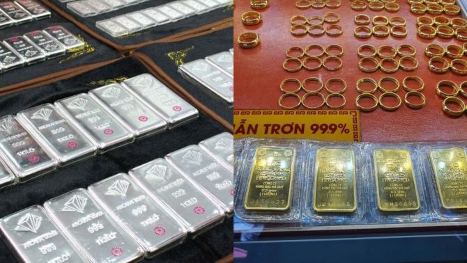 Giá vàng, bạc hôm nay 6/5: Vàng SJC, nhẫn 9999, giá bạc cùng đổi giá, người mua lúc này lời hay lỗ?