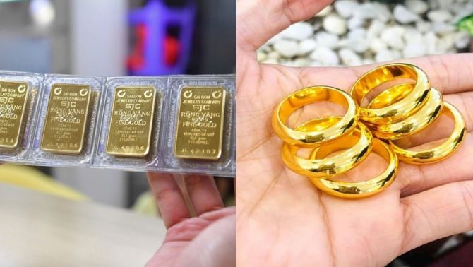 Giá vàng hôm nay (trưa 6/5): Vàng SJC, nhẫn 9999 ‘lội ngược dòng’ tăng mạnh, vàng thế giới bật lại theo giá dầu thô 