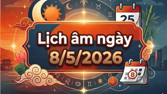 Xem lịch âm ngày 8/5: Giờ tốt – giờ xấu trong ngày? Nên cân nhắc kỹ trước khi làm những việc sau?