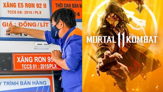 Bảng giá xăng dầu chiều 7/5: Xăng đồng loạt tăng giá, Game Mortal Kombat giảm giá chỉ còn hơn 1 lít xăng