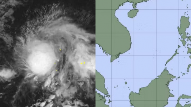 Bão số 5 Hagupit tăng cấp nhanh 'chóng mặt' đầu mùa bão 2026, Việt Nam chịu ảnh hưởng ra sao? 