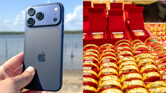 Cập nhật giá vàng hôm nay ngày 8/5: Ổn định ở mức cao, iPhone 17 chỉ từ 17,69 triệu đồng