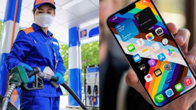 Bảng giá xăng dầu hôm nay sáng 8/5: Xăng rẻ hơn đỉnh gần 10.000 đồng/lít, dầu diesel giảm sâu, iPhone 14 có rẻ 