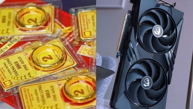 Giá vàng SJC, vàng nhẫn 9999 hôm nay 8/5 tăng phiên thứ 3 liên tiếp, giá card đồ họa RTX 5060 có gì thay đổi?