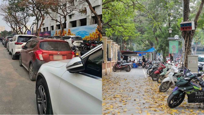 Hà Nội dự kiến tăng phí vỉa hè để trông xe, mức cao nhất 400.000 đồng/m2 áp dụng ở phố nào?