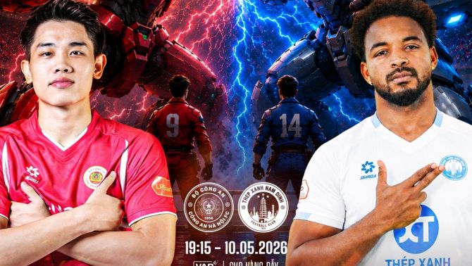 Trực tiếp bóng đá CAHN vs Nam Định - Vòng 22 V.League 2025/26: Đình Bắc làm lu mờ Xuân Son