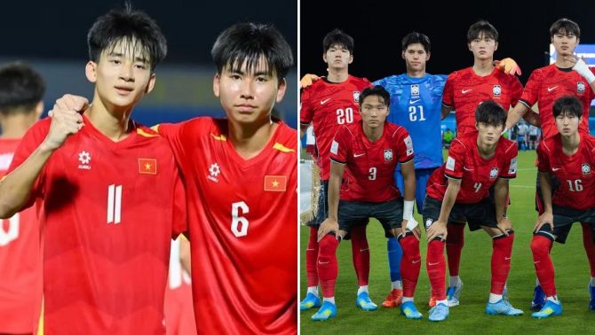 Kết quả bóng đá VCK U17 châu Á 2026 hôm nay 10/5: U17 Việt Nam nhận 'gáo nước lạnh' từ Hàn Quốc