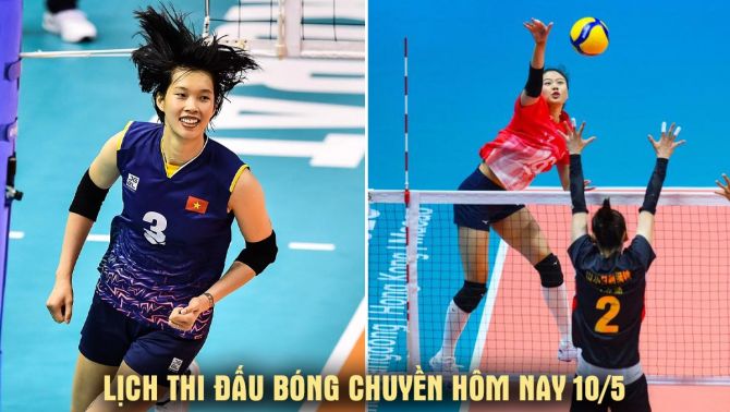 Lịch thi đấu bóng chuyền 10/5: Xem trực tiếp Thanh Thúy thi đấu Cúp VTV9 Bình Điền 2026 ở kênh nào?