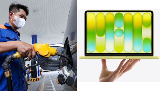Bảng giá xăng dầu trưa ngày 11/5: Dầu Diesel ‘bốc hơi’ hơn 17.000 đồng/lít, MacBook Neo 13 rẻ